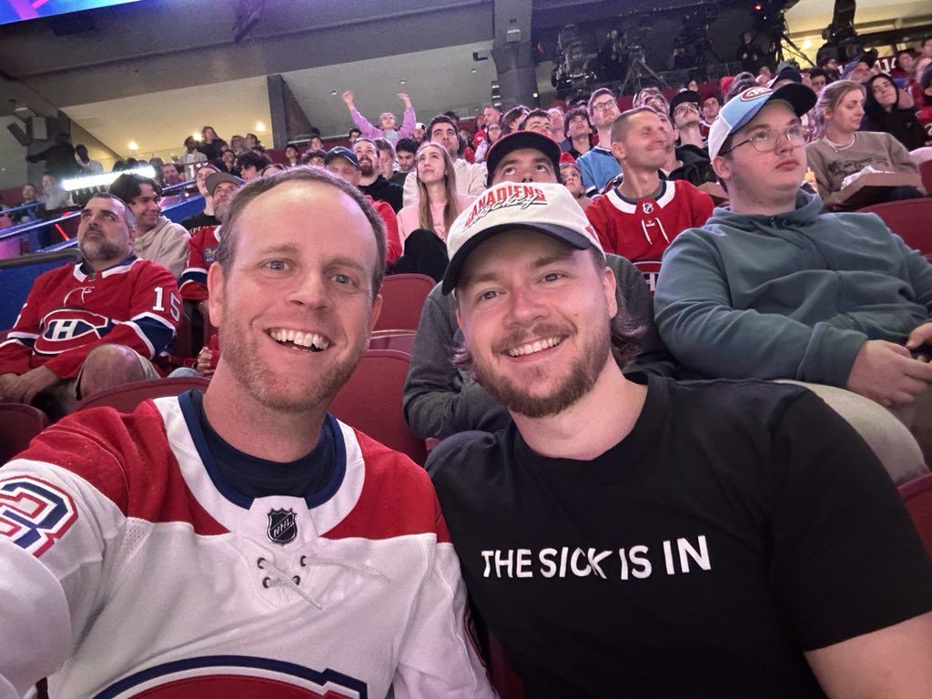 Ehhhhhhh! 😝

<a href="/GaumondShayne/">Producer Shayne</a> 

#Habs #GoHabsGo