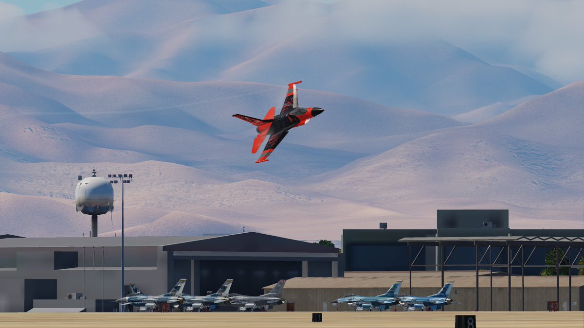 RedWolf_Demo's tweet image. Our &quot;REDWOLF&quot; roared!⚡⚡
This training flight was fantastic, even though it had been a while since my last one!🤘😎
#DCS
#DCSWorld 
#RedWolf_Demo