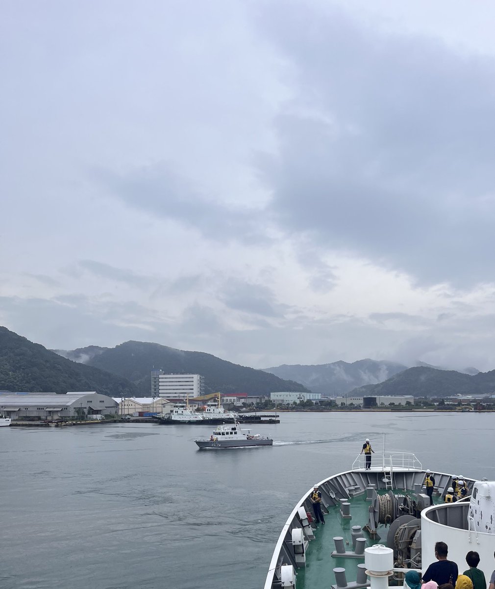 JCG_8th_RCGH's tweet image. #ブルーフェスタ2025

 #巡視船だいせん 出航しました🫡🚢

 #八管区