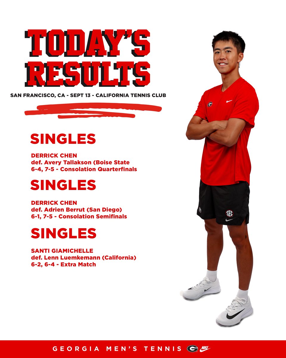 1️⃣2️⃣3️⃣ dubs on a Saturday in San Fran ☀️

The Dawgs brought it today at the Battle in the Bay Classic!

#GoDawgs