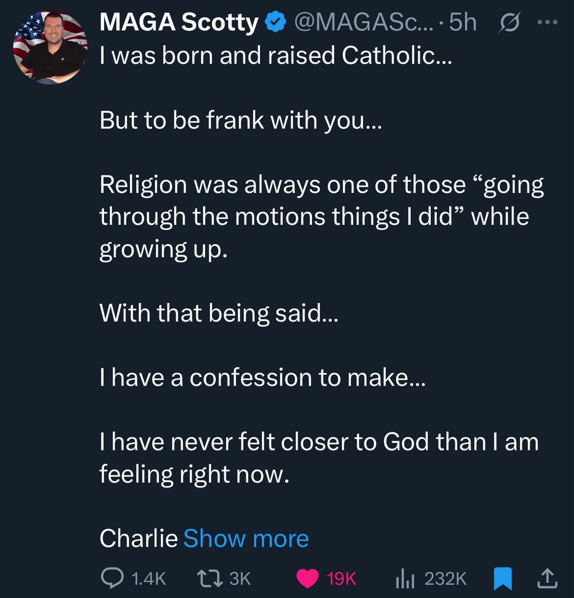 CforCatholics's tweet image. Charlie’s death is bringing many souls back to the Catholic Church. Praise God!
Christ King of the Universe!