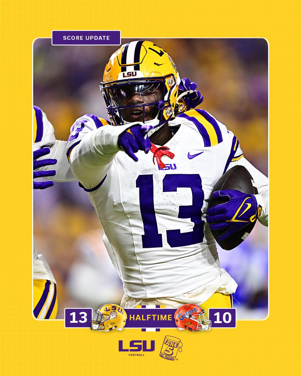 LSU Football tweet media