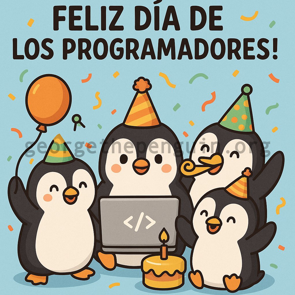 mrgeorgepenguin's tweet image. 👩‍💻👨‍💻 ¡Feliz #DíaDelProgramador! 🎉
Hoy celebramos a quienes con 💡 creatividad, 🛠️ lógica y ☕ café convierten ideas en realidad.
Gracias colegas por cada línea de código que hace el mundo más digital 🌍✨
¡Sigan picando teclas con pasión! 🔥💻 #ProgrammersDay