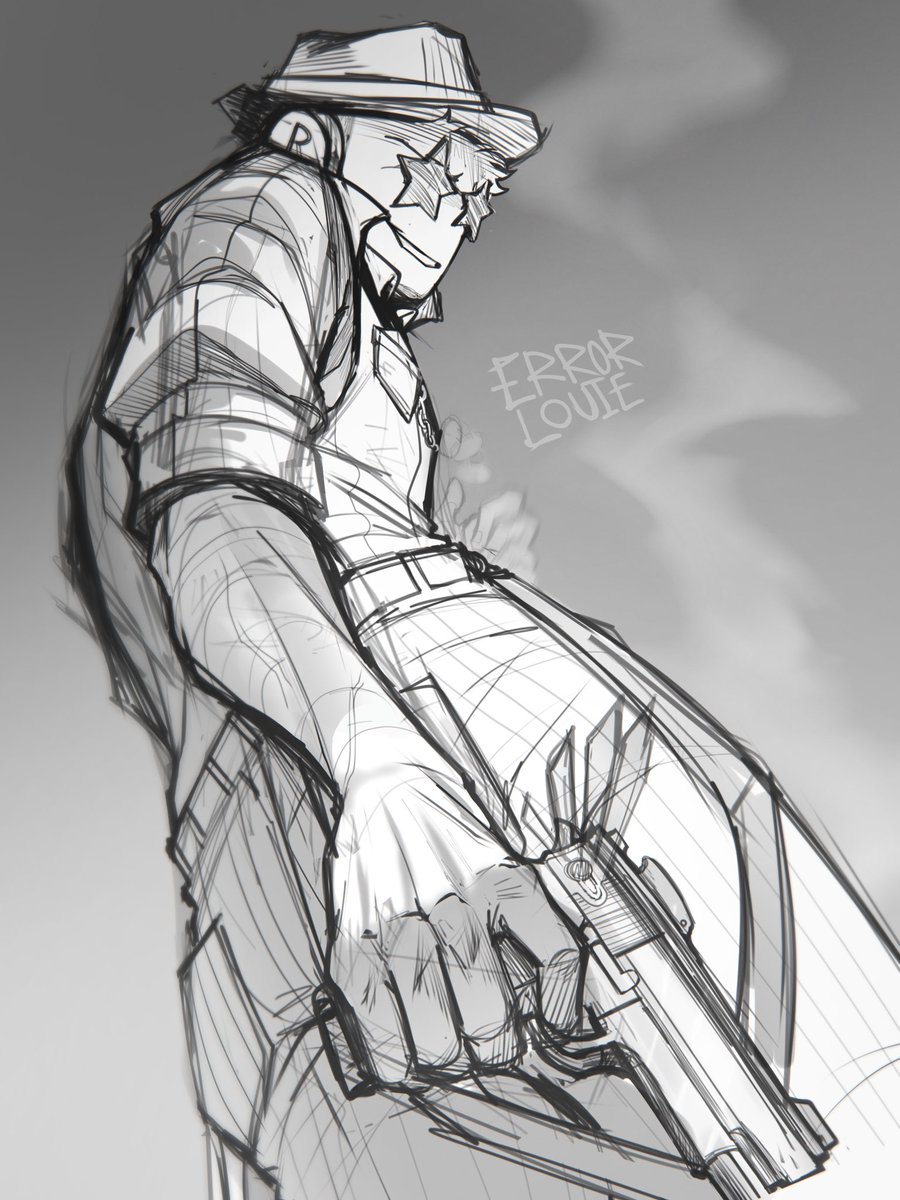 Little doodle of Chance because I can’t stop playing Forsaken #forsakenroblox  #roblox