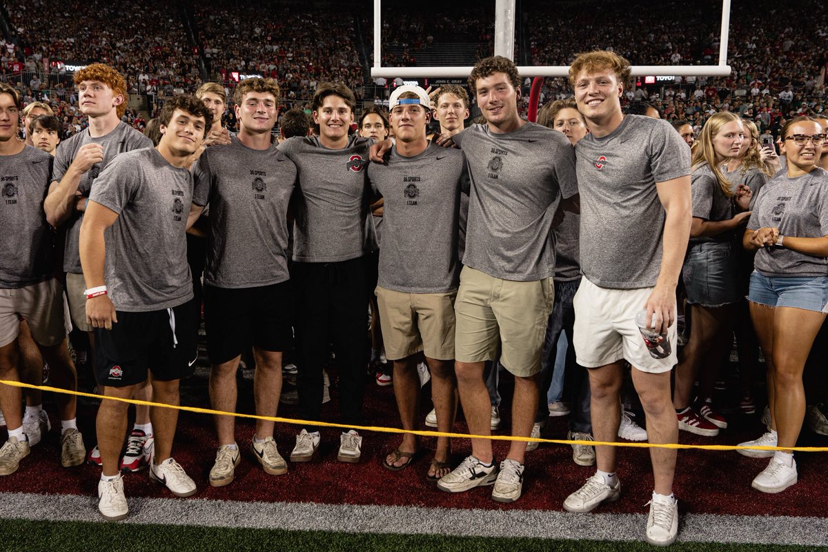OhioStateMLAX's tweet photo. Fall Saturdays in The Shoe >>>

#GoBucks https://t.co/XXfal1lw6D