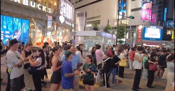 rutasosabu's tweet image. 🇯🇵 Shibuya, Tokyo, Japan.

It’s said that there are hardly any Japanese people here anymore.
Which country is this supposed to be? 🤔

#Japan #Tokyo #Shibuya #Immigration #Culture #Truth