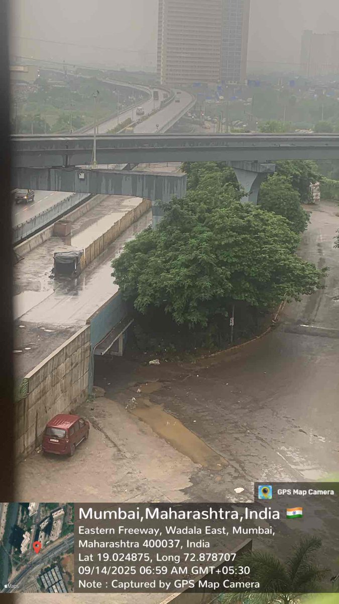Due to rain the entire road near wadala freeway subway is full of pathholes. Cars and bikes are getting damage due to this bad road . It’s Bhakti park freeway tunnel . Nearby cop station Antophill <a href="/mybmcWardMW/">WARD MW BMC</a> <a href="/mybmc/">माझी Mumbai, आपली BMC</a> <a href="/CAPratikKarpe/">Pratik Karpe</a> <a href="/AmeetSatam/">Ameet Satam</a> <a href="/MTPHereToHelp/">Mumbai Traffic Police</a>