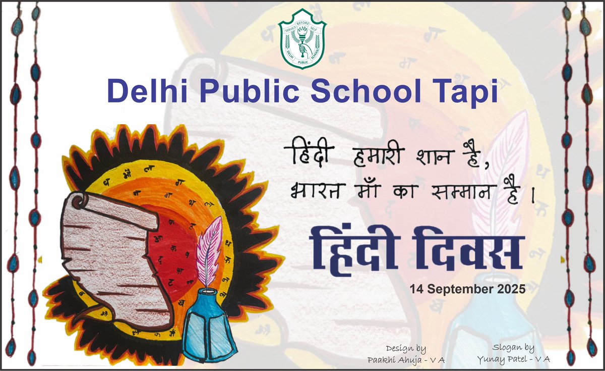 DPSTapi's tweet image. Let's encourage pride in Hindi.