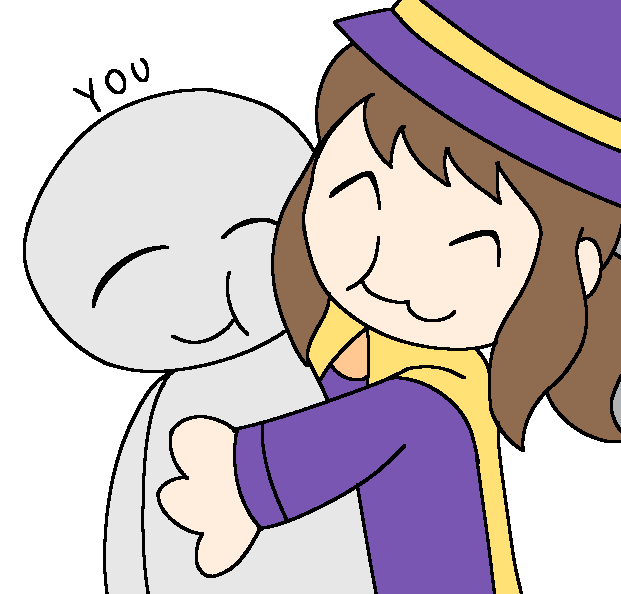 [Day 219] Hug for you
#Hat_kid #ArtistOnTwitter #ahit #chibi #ahatintime #hatkid  #hatgirl #cute #ibisPaintX