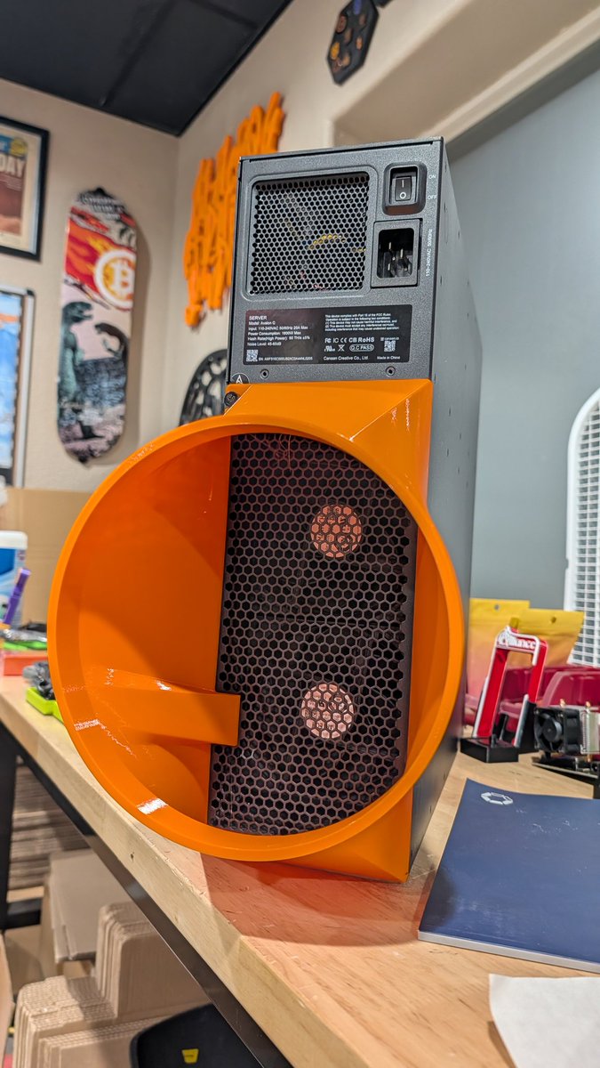 A little bit of fine tuning but we'll have shrouds for Canaan Qs real soon.