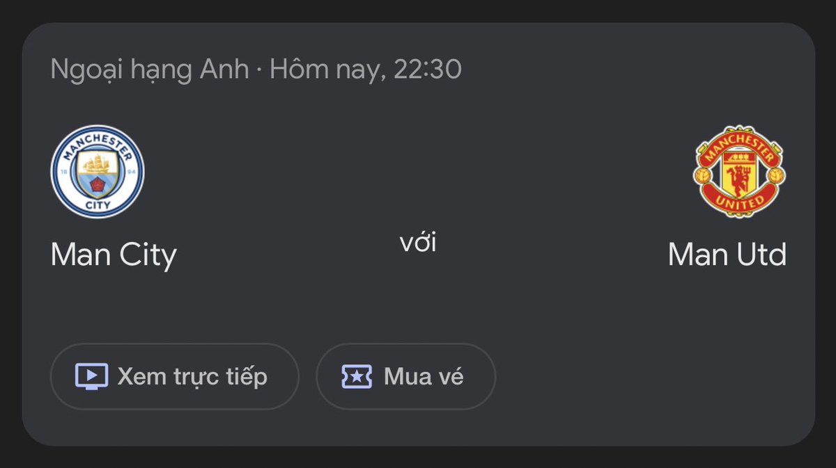 Dự đoán tỉ số trận đấu Man Utd - Man City vào 22h30 tối nay ⚽️❤️

Một người may mắn sẽ nhận 100$ 🤩
