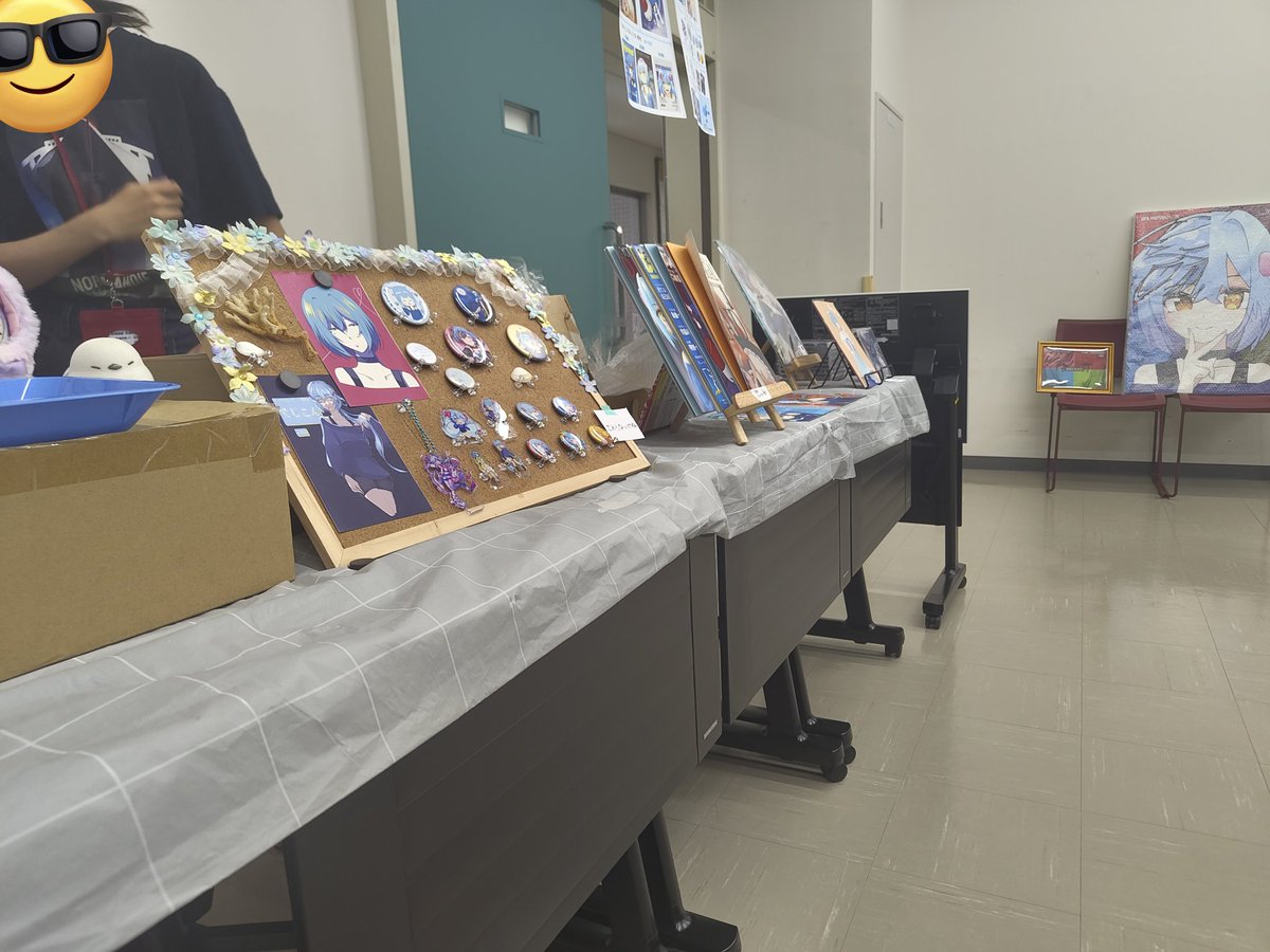 tcu_dc's tweet photo. #横浜祭 １日目です！
デジタルコンテンツ研究会は

・イラスト展示
・モーションキャプチャ体験
・DTM班作品展示
・プラグラミング班作品展示
・グッズ等販売

を行なっています！
ぜひお越しください🔹✨️

📍東京都市大学 横浜キャンパス 33B https://t.co/GX7Y98GbMp