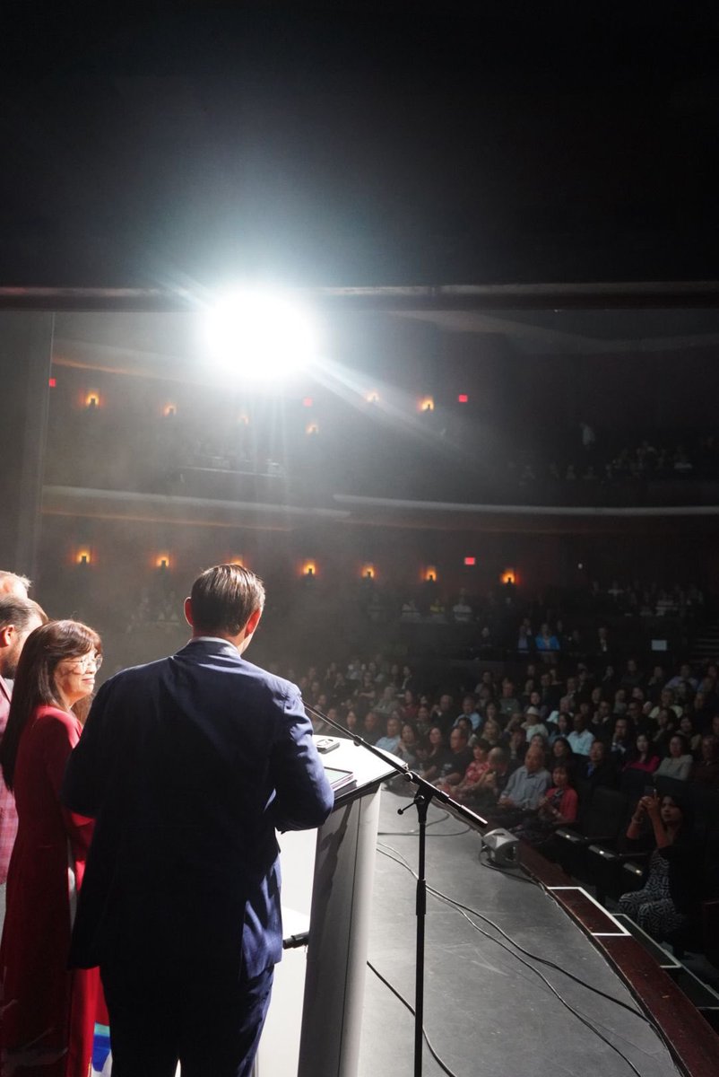patrickbrownont's tweet image. Happy to speak at the GAVE annual fundraising Autumn Concert at the Rose Theatre along with Cllr @Keenan4Brampton and Cllr @RodPower7_8. It’s wonderful to see the Golden Age Village Long Term Care Home is now under construction. It’s expected to open in the fall of 2026!
