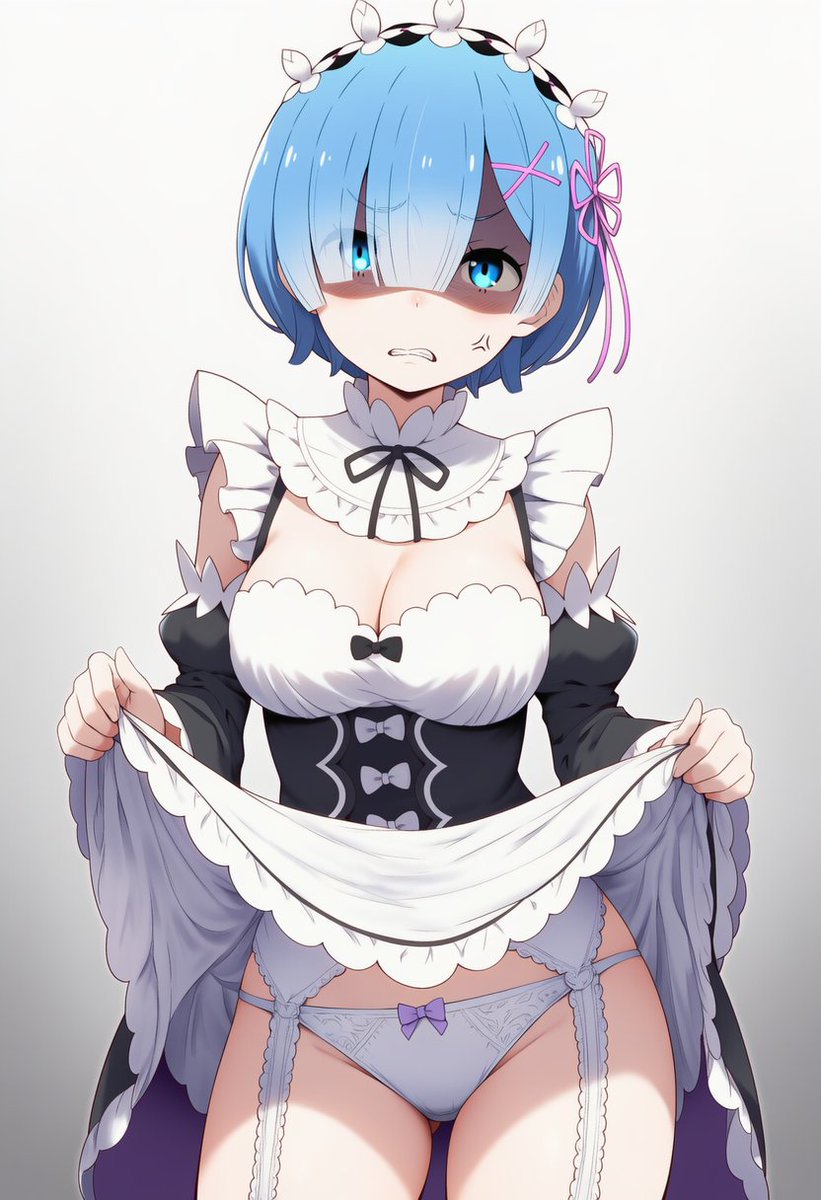 こんな顔されながら見せてもらいたい/レム