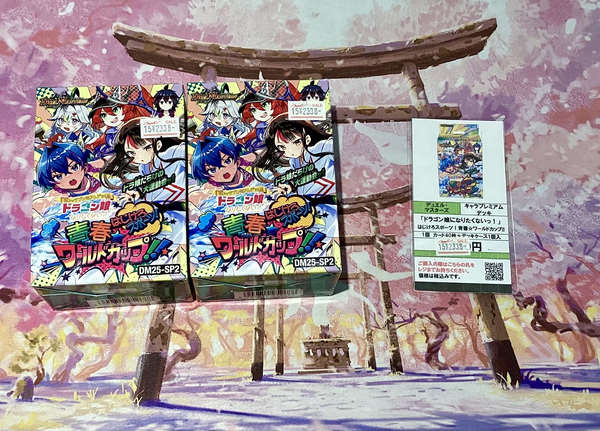 デュエルマスターズ　ドラゴン娘になりたくないっ！　青春ワールドカップ　デッキ DM25-SP2 キャラプレミアムデッキ ドラゴン娘になりたくないっ