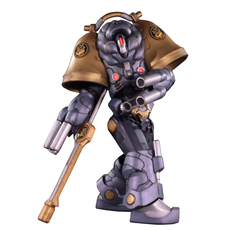 アイアイザー・ウサギギク

初登場作品:ナンバーワン戦隊ゴジュウジャー 第30話『高貴怪力！新たなティラノは王子様』
所属:ブライダン
操縦者:バスター・モッチー

餅つきノーワンの相方パイロットであるバスター・モッチー専用の、特命任務型ドレスガード。