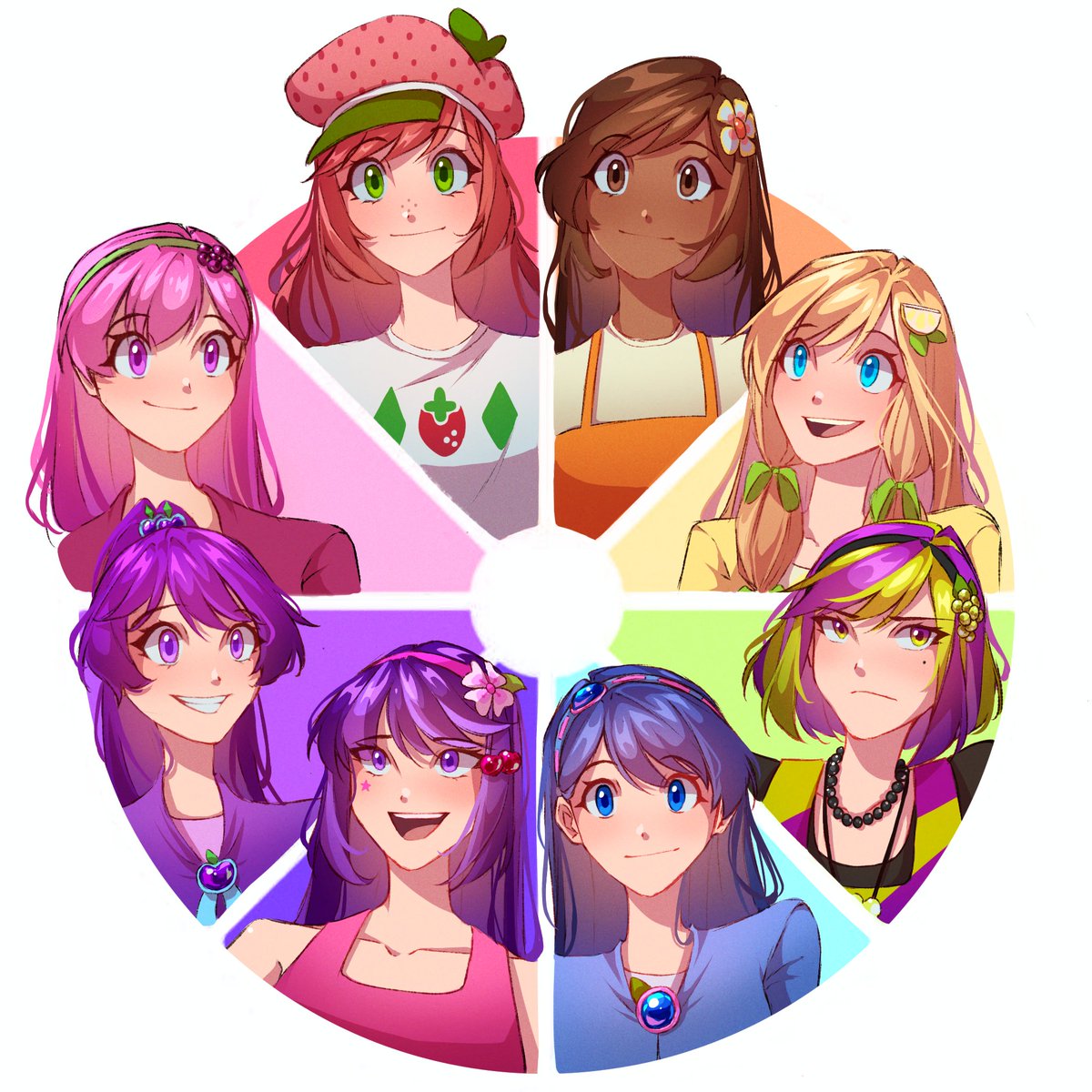 TERMINEIIIIIII AAAAAAAAAA 8H DE DESENHO! 🥳💜
#strawberryshortcake #fanart