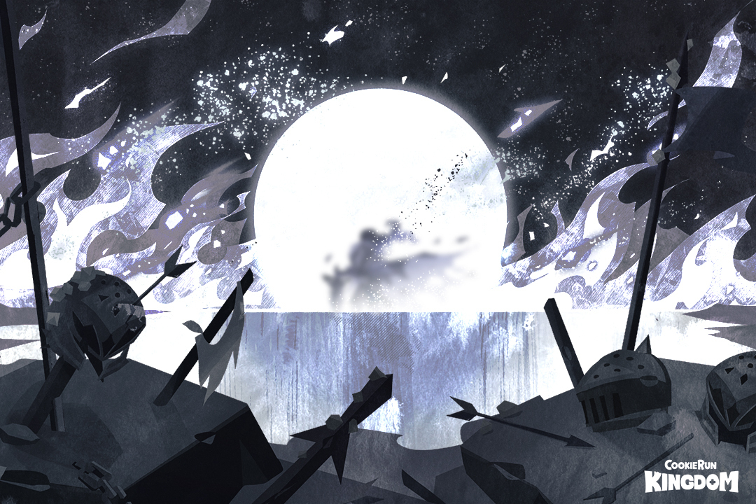 "I have nothing left to fear."

A moonlit land, where all lies asleep... 🗡️
At last, the Cookie stirs awake from the darkness...

#CookieRun #CookieRunKingdom #SilentSaltCookie