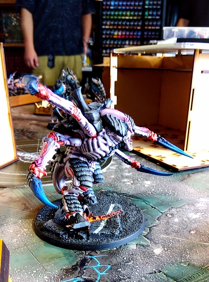 ウォーハンマー40K 1000ポイント会！ モンスターに装甲車両に砲兵