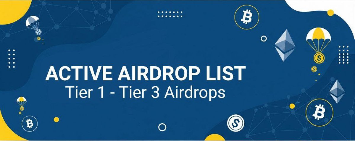 🌈 Chapter 9: ALL ACTIVE AIRDROPS LIST 🌟💸

🎯 Target: $100K | Journey: Airdrop Hunting 🪂

🔥 Dream Video Uploaded – t.me/technicalfanta… 

MUST WATCH, Premium Content (Free)🤯💎

👇Let's Farm All Tier1-Tier3 Airdrops (Mostly FREE!) 🫡

🪂 Testnet &amp; Free Airdrops

1. <a href="/monad/">Monad (mainnet arc)</a>