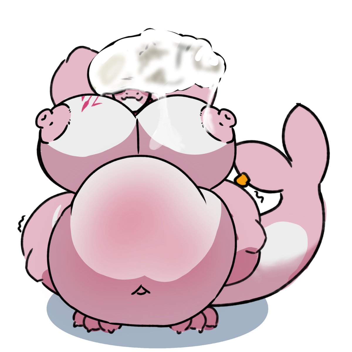 Debo de admitir que no pude aguantarme las ganas de  hacer algo delicioso con ayuda de <a href="/Golderant/">Golderant</a> en mi forma de tiburon, quien me dio tremendo premio por quedarme quietecito~~~ 🩷🩷