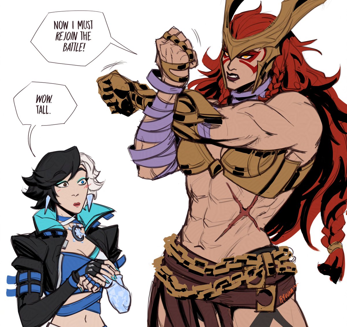 Grass 🌱 (@ryuunart) on Twitter photo I don't even go here but thought it would be fun to do a redraw of that rivals comic panel I saw floating around I don't even go here but thought it would be fun to do a redraw of that rivals comic panel I saw floating around