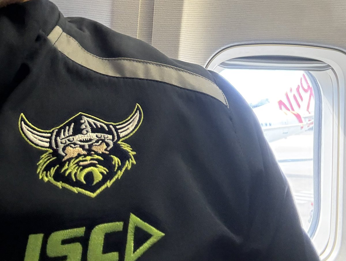Second flight about to take off to watch the <a href="/RaidersCanberra/">Canberra Raiders</a> today 🙏#greenmachine appreciate <a href="/VirginAustralia/">Virgin Australia</a> being all on time!