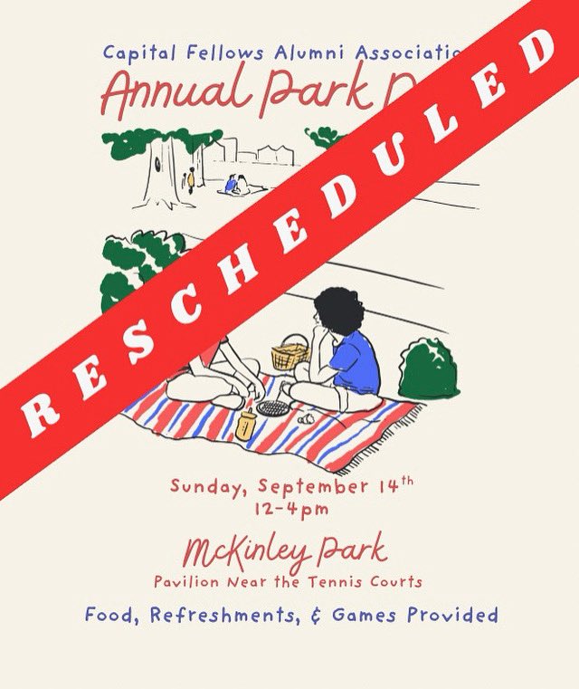Due to today’s Floor Session, we are rescheduling our park day. Stay tuned for more details!