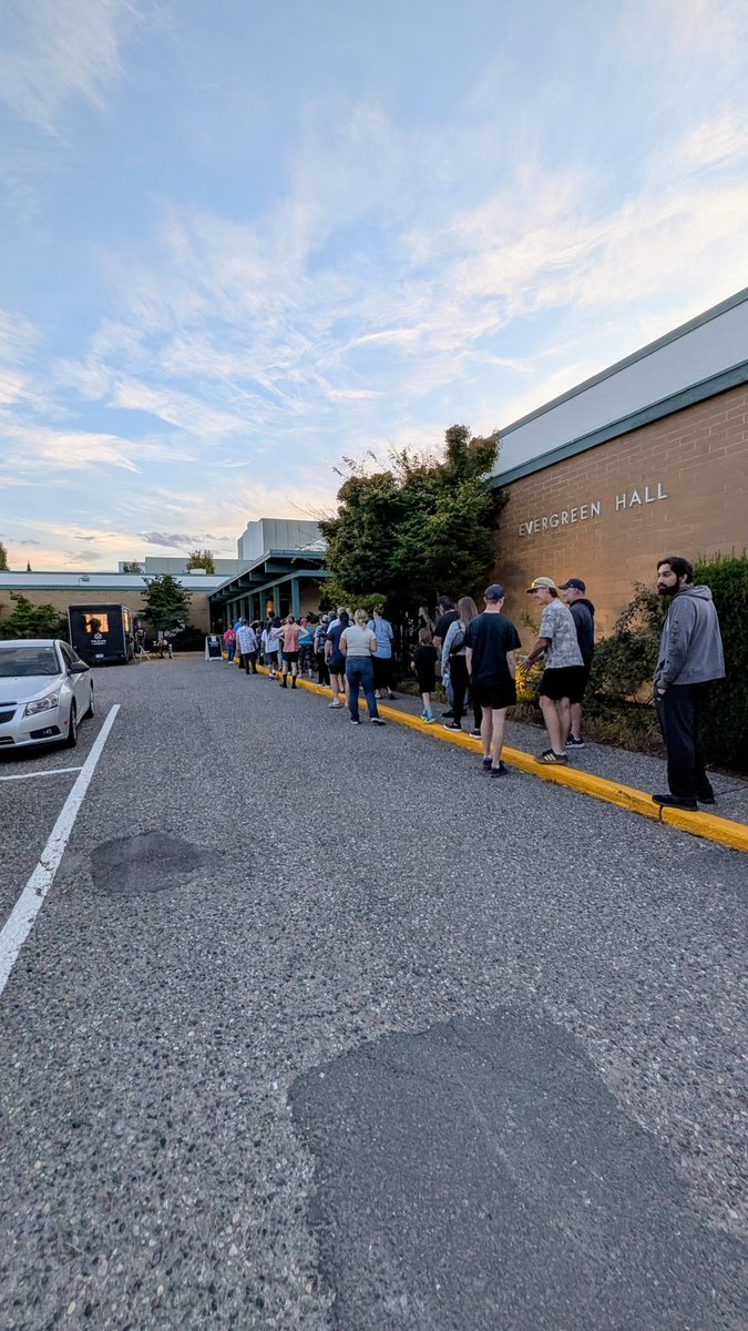 The line of fans for <a href="/ASWCANADA/">ASW CANADA</a> in Chilliwack is like a mile long.  Looking forward to seeing <a href="/milanmiracle/">Santino Marella</a> put the hurt on The West Coast Heavies.