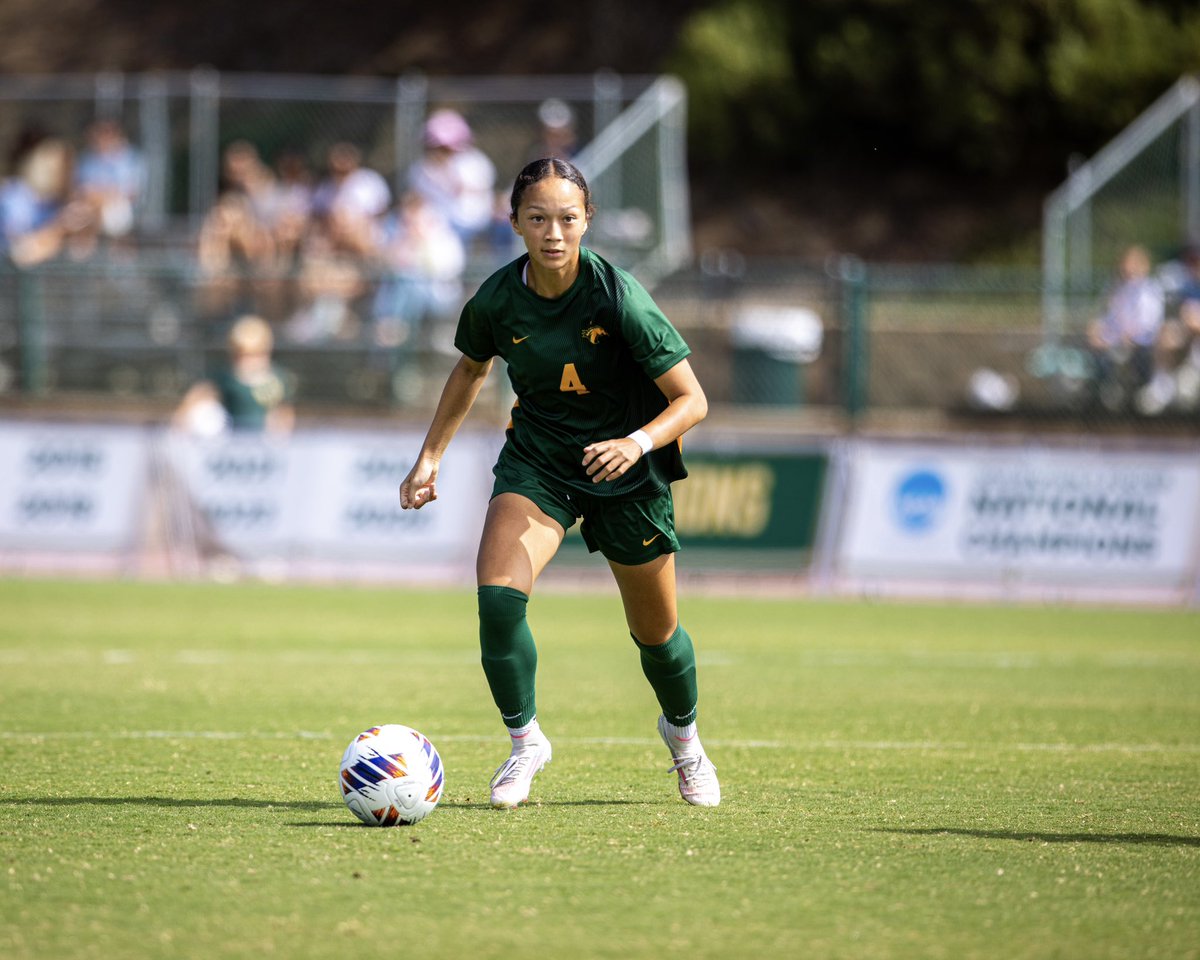 4-0🔥

<a href="/cppwsoccer/">Cal Poly Pomona Women's Soccer</a> wins their fourth match of the season by defeating Point Loma 2-0. Braedyn Kincade opened the scoring with a goal assisted by Ally Henry, and Marisa Salazar added another just 10 minutes later to seal the win.

#WeAreCPP