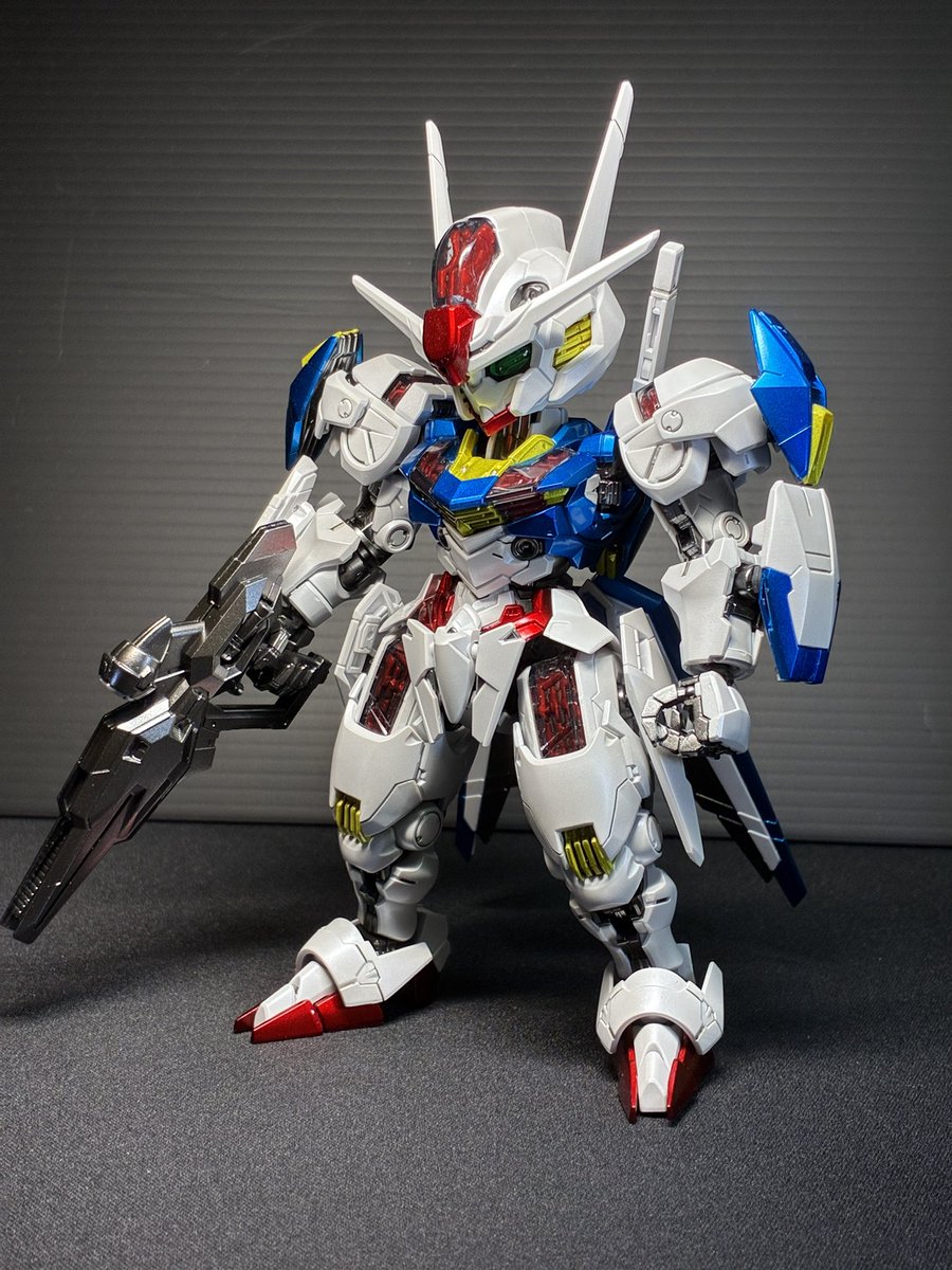 kyo54514030's tweet photo. MGSD エアリアル完成ー！

#ガンプラ
#ガンプラ好きと繋がりたい
#水星の魔女 https://t.co/wJIvNfprXF