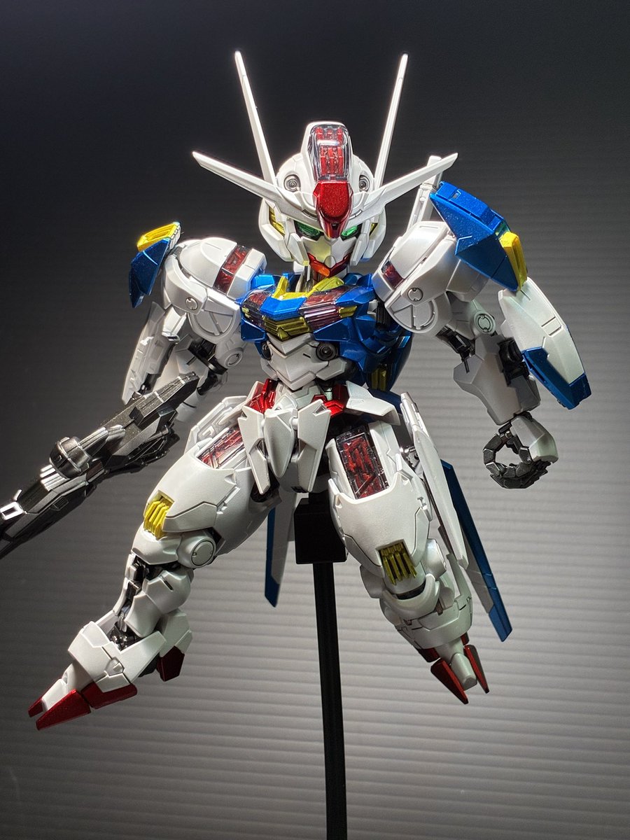kyo54514030's tweet photo. MGSD エアリアル完成ー！

#ガンプラ
#ガンプラ好きと繋がりたい
#水星の魔女 https://t.co/wJIvNfprXF