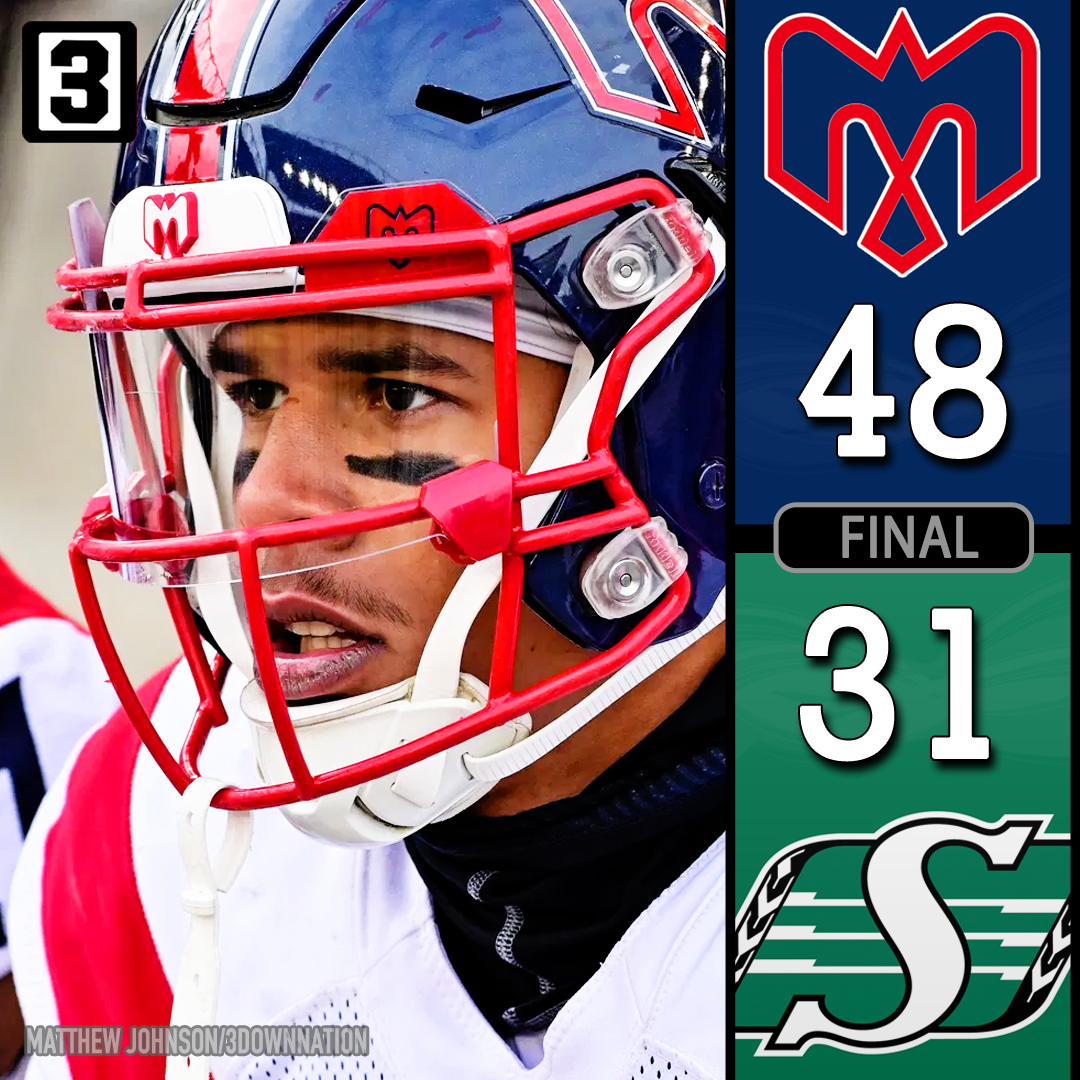 The Montreal Alouettes have ended their five-game losing skid in STYLE 🐦

Tyson Philpot caught nine passes for 238 yards and two touchdowns 😲

#MontreALS #Alouettes #Riders #Regina #CFL