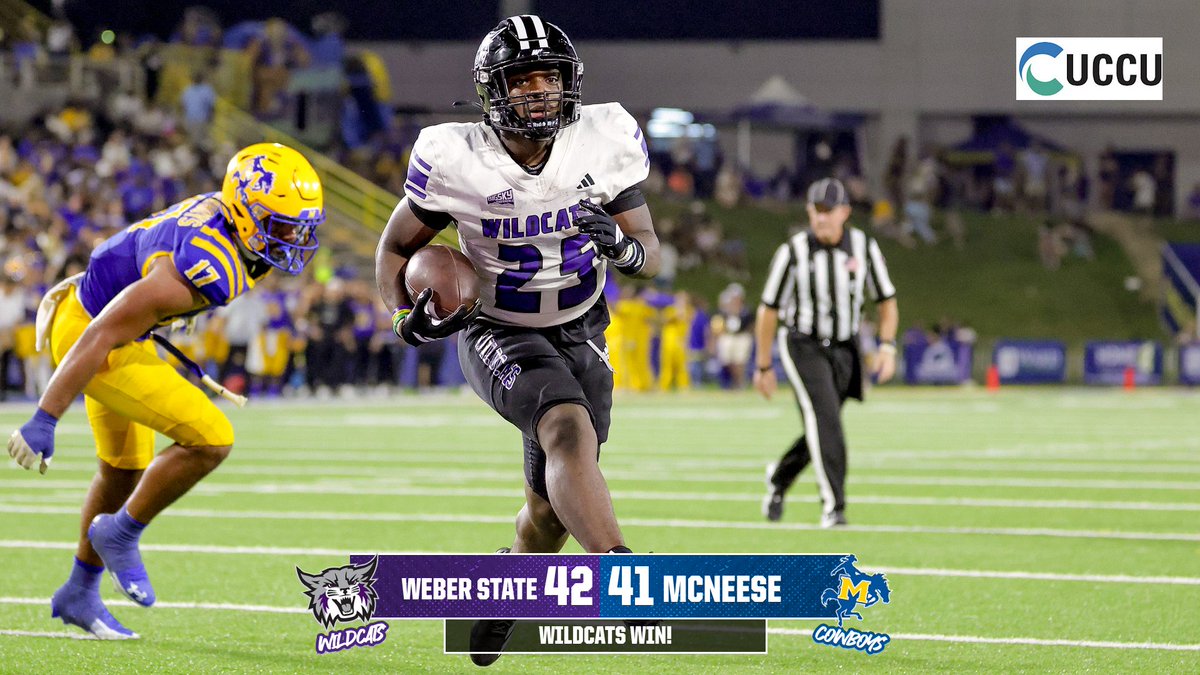 Weber State Football tweet media