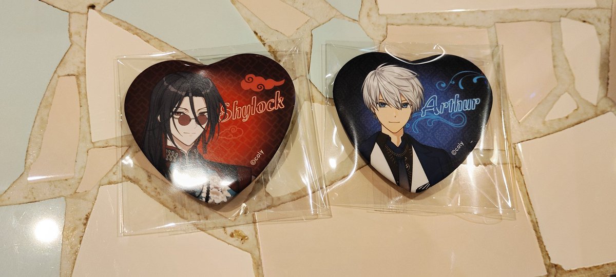 【交換】まほやく ナンジャ ハート缶バッジ 等身

譲：シャイロック、アーサー
求：カイン2(友人分)

只今ナンジャにおります。
よろしくお願いします。