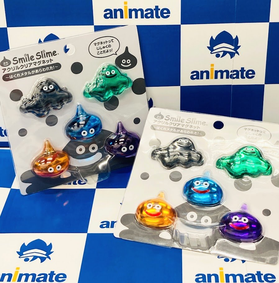 グッズ入荷情報】 「スマイルスライム アクリルクリアマグネット