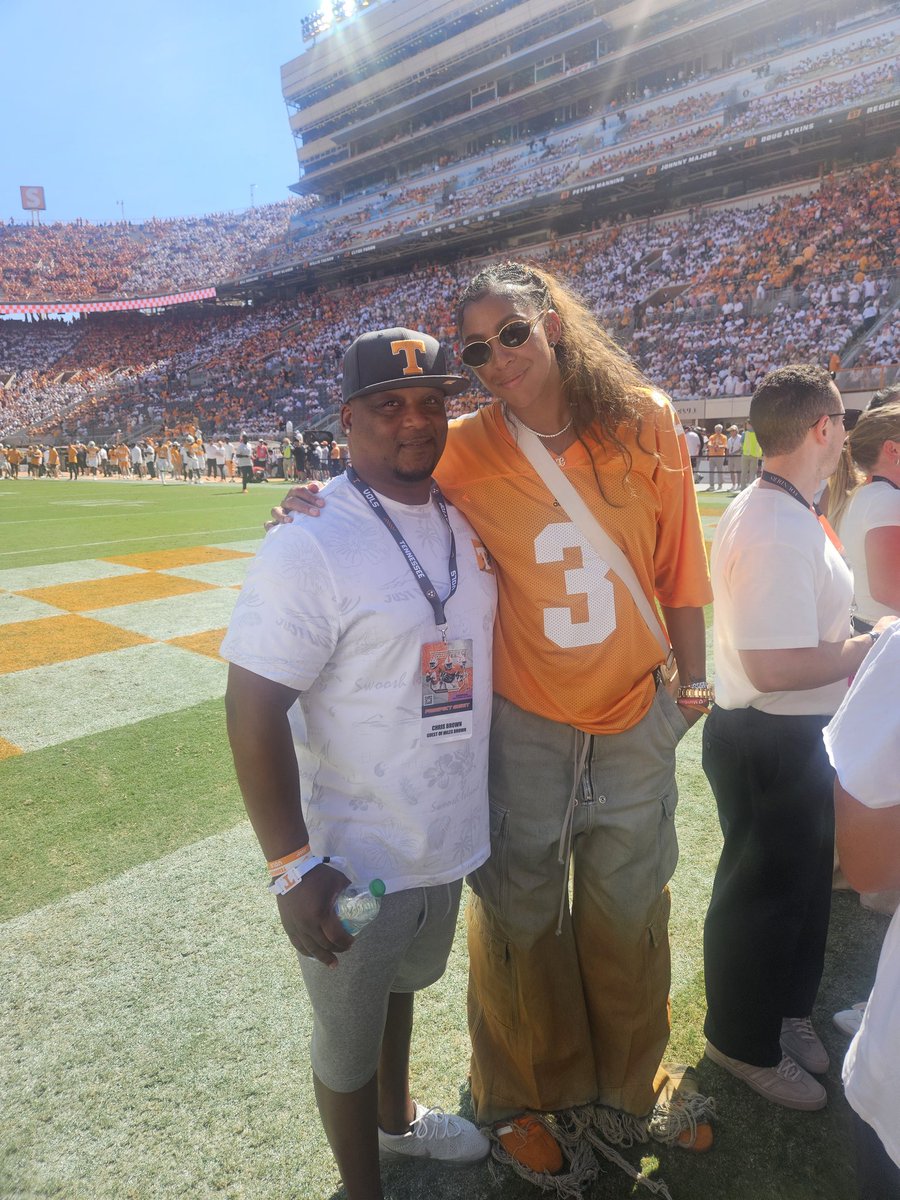 We lost, but I got to see Candace!!