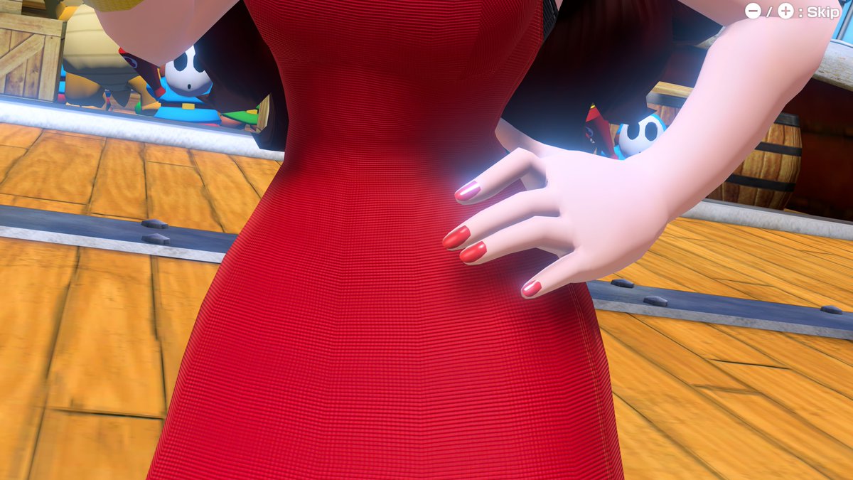 NonPotableH2O's tweet image. Pauline looks stunning in Mario Tennis Aces. And she will look even better in Fever! Here are some HQ screenshots of her I took.