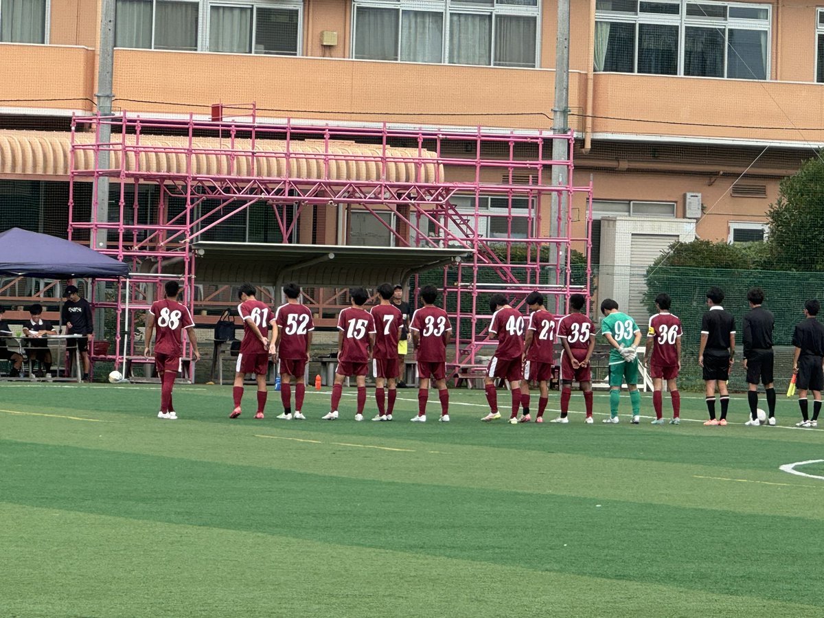 習志野高校サッカー部ピステ 令和6年度関東高校サッカー大会千葉予選 準決勝 習志野 vs 東京