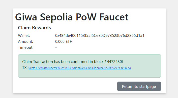 First time claim faucet <a href="/giwa_io_upbit/">GIWA.io</a> 
LFG  
it so simple LFG 

1. faucet.giwa.io/#/
2. drop addrss and mining wait 2 min and Claim 
3. go owlto.finance/deploy/?chain=… and owlto.finance/deploy/?chain=… deploy everyday
4. do it every day

simple?
LFG #giwa_sepolia_eth #giwa_sepolia