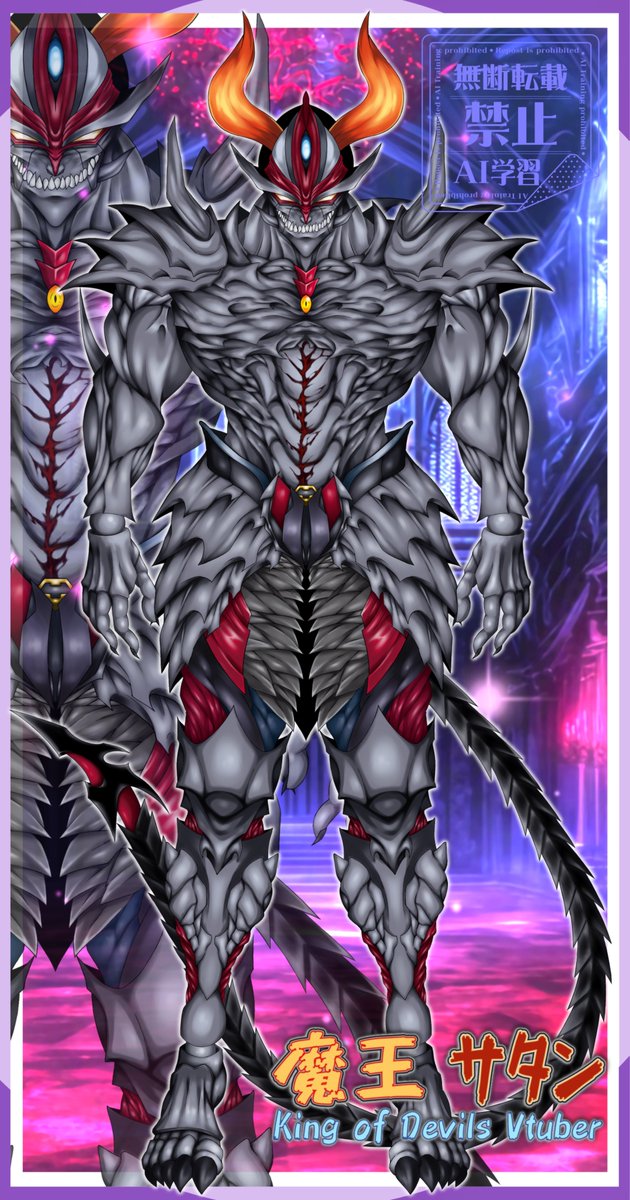 18Maoh's tweet photo. 【固定ポスト更新🔥】

おはまお！こんまお！我、魔王！
大魔王に中々なれない魔王サタンダ。

以後お見知りおきを😈✨

YouTube: https://t.co/NALz5QhzzL

配信タグ:#まおLive

FA(ファンアート):#魔王の杯

#個人Vtuber #拡散希望 https://t.co/fha0cD9zJb