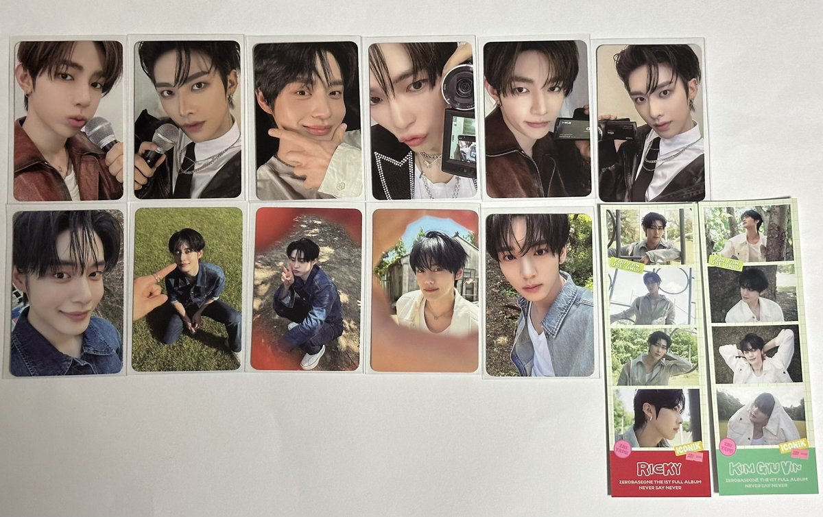 bchp14's tweet photo. ZB1 ゼベワン　トレカ　交換　封入

譲　PHOTOBOOK ver ICON ORDINARY 封入
ハンビン　ジウン　ジャンハオ　リッキー　ギュビン　ユジン

求　同種封入　ゴヌク

📮同日発送の郵送交換　もしくは
10/2〜4 🇰🇷 10/29,30 埼玉 手渡し可能🙆‍♀️ https://t.co/LWPSP1Wnt7