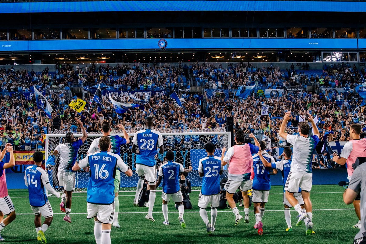 CharlotteFC's tweet image. OH WHAT A NIGHT 🙌