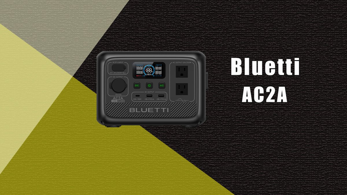 sonael_arena's tweet image. ＼Bluetti AC2A徹底比較！／

ブルーティの超小型(200Whクラス) 高出力ポータブル電源

容量204.8Whで出力300W、電力ブースト機能600Wのパワフルモデル

容量499Wh以下ポータブル電源17機種を比較して、特徴や魅力、スペックなどを紹介しています

#Bluetti #ブルーティ #AC2A #ポータブル電源