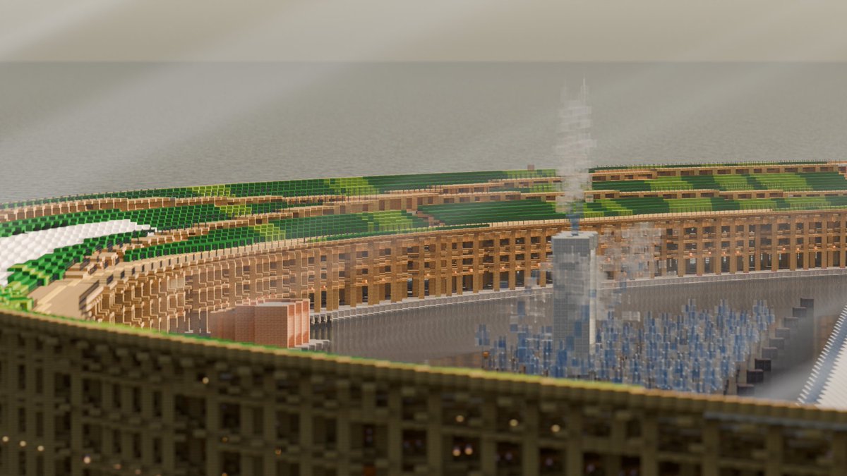 Minecraftで大屋根リング作りました

 #minecraft建築コミュ 
 #EXPO2025  #大屋根リング