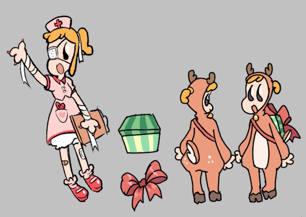 Bean in some silly costumes!