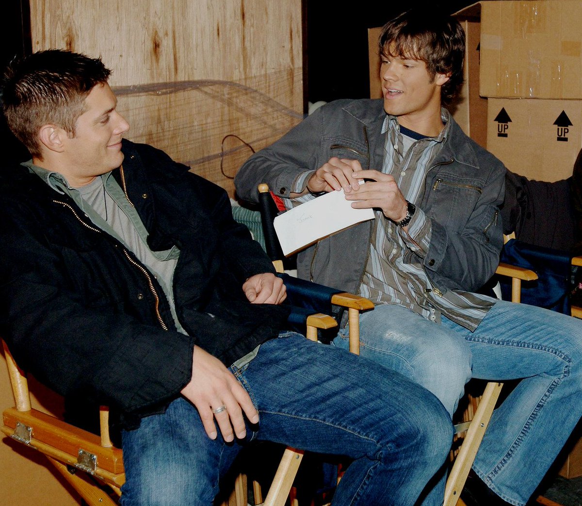 Soulmates_J2's tweet image. #SPN20 
#J2💕
Kripke telling me exactly what I needed to hear:
"And most importantly, Jared Padalecki and Jensen Ackles..."
🥹💙❤️
