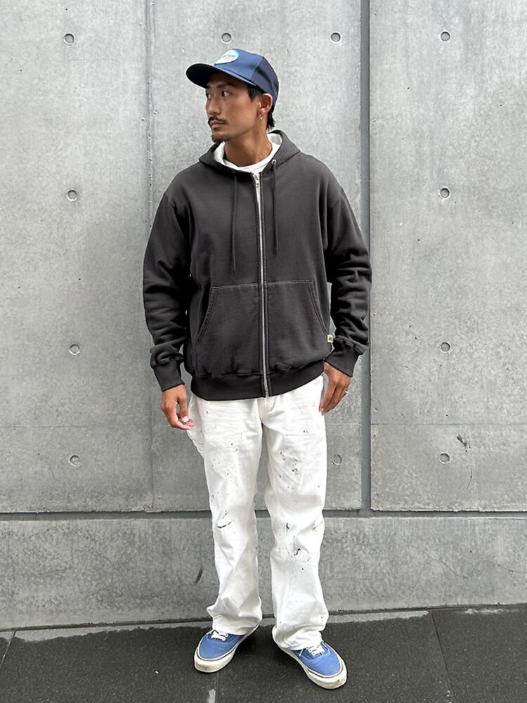 RUSSELL ATHLETIC / Standard California W Face Zip Hood Sweat