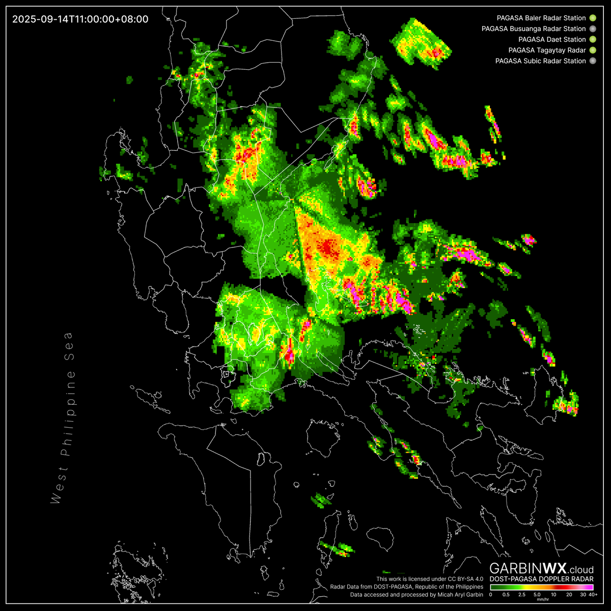 sciencekonek's tweet image. 𝗛𝗘𝗔𝗩𝗬 𝗥𝗔𝗜𝗡𝗙𝗔𝗟𝗟 𝗪𝗔𝗥𝗡𝗜𝗡𝗚 𝗥𝗔𝗜𝗦𝗘𝗗 𝗢𝗩𝗘𝗥 𝗣𝗔𝗥𝗧𝗦 𝗢𝗙 𝗖𝗔𝗟𝗔𝗕𝗔𝗥𝗭𝗢𝗡 𝗔𝗡𝗗 𝗖𝗘𝗡𝗧𝗥𝗔𝗟 𝗟𝗨𝗭𝗢𝗡 ⚠️
11:00 AM | 14 September 2025 

Patuloy na nakataas ang Heavy Rainfall Warning sa mga lugar sa #Quezon, #Rizal, #Laguna, at #Bulacan, dahil sa