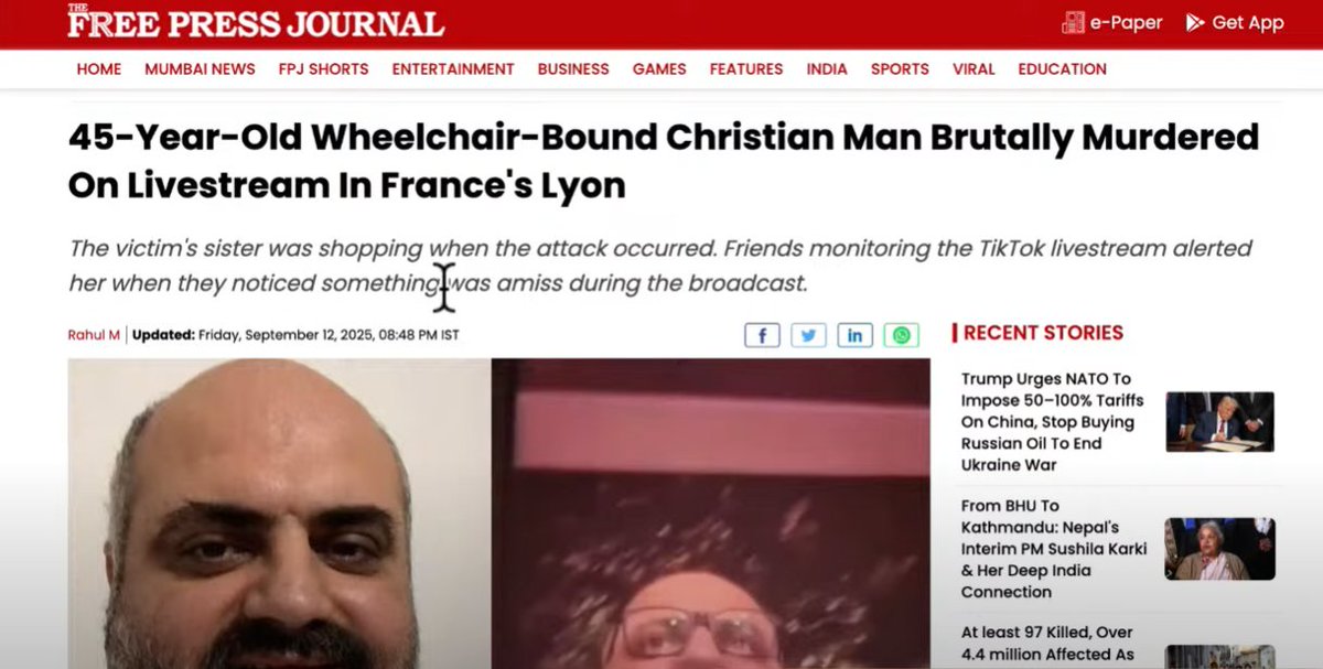 MusicParser's tweet image. Jetzt bringen sie schon körperlich beeinträchtigte Menschen brutal um und streamen es auch noch live...